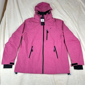 Apricoat Women's Jacket in Pink with Removable Hood Size XL